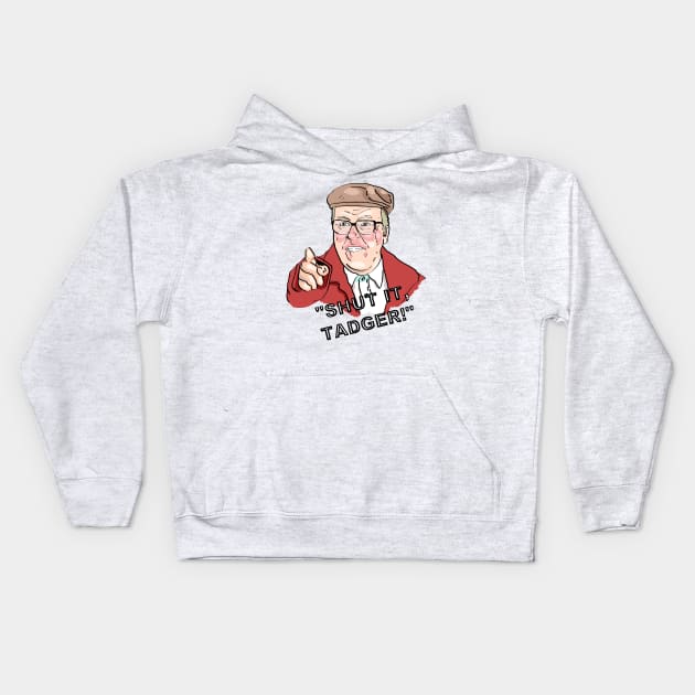 Winston. Still Game. Kids Hoodie by BarnesComicArt